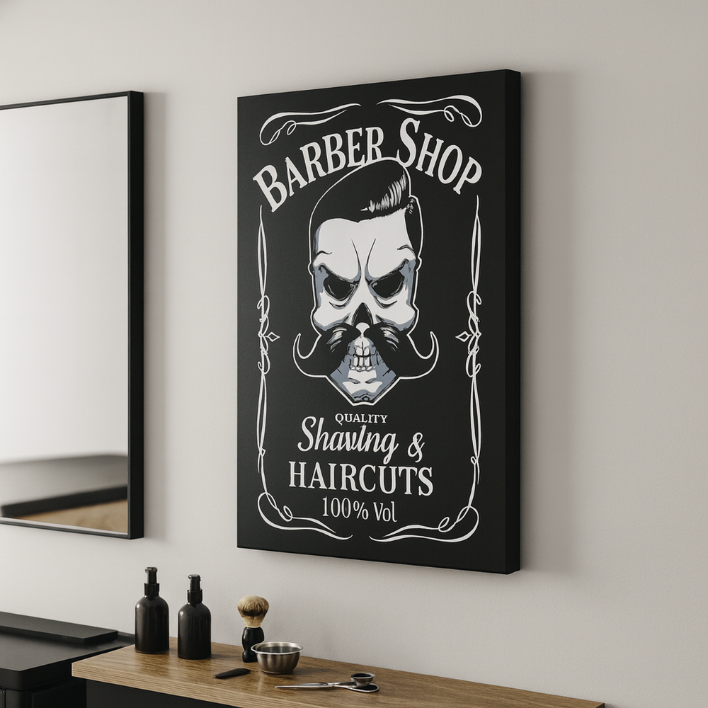 Crâne Barbier Vintage