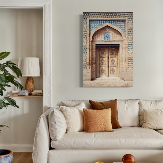 Porte Traditionnelle en Zellige – Héritage Marocain Intemporel