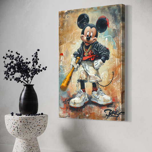 Mickey Street Art – Style urbain & attitude rebelle