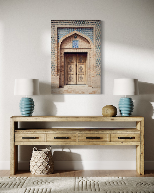 Porte Traditionnelle en Zellige – Héritage Marocain Intemporel