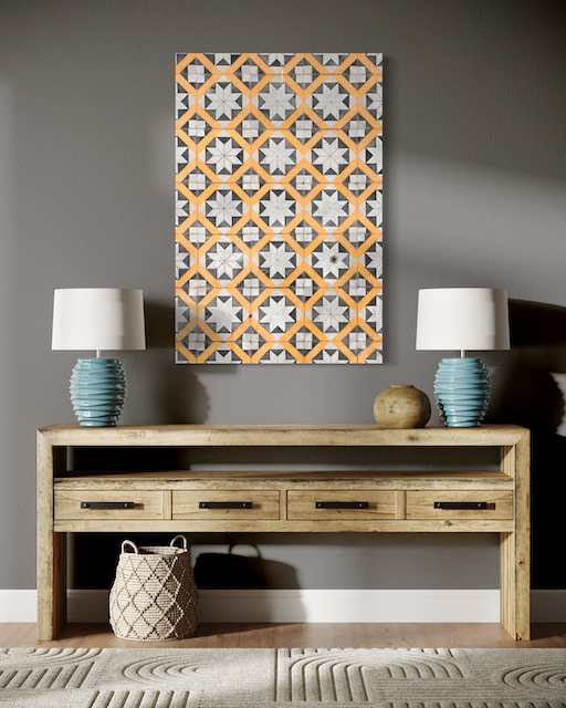 Motif Zellige Contemporain – Géométrie Moderne & Inspiration Marocaine