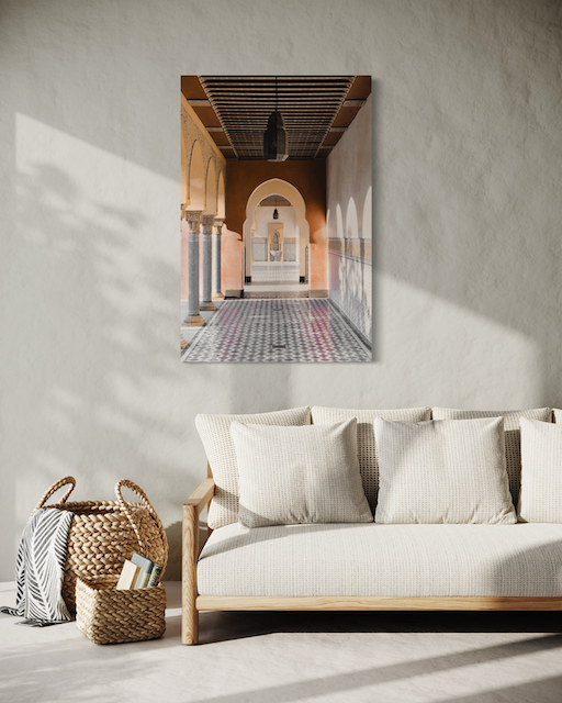 Couloir Andalou Marocain – Lumière, Arches & Charme Authentique