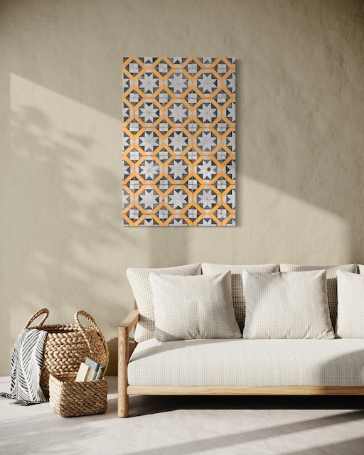 Motif Zellige Contemporain – Géométrie Moderne & Inspiration Marocaine