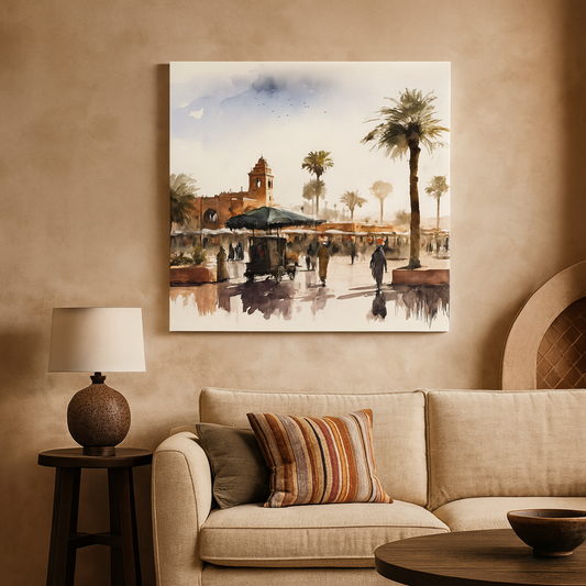 Place Marocaine Animée