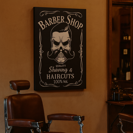 Crâne Barbier Vintage