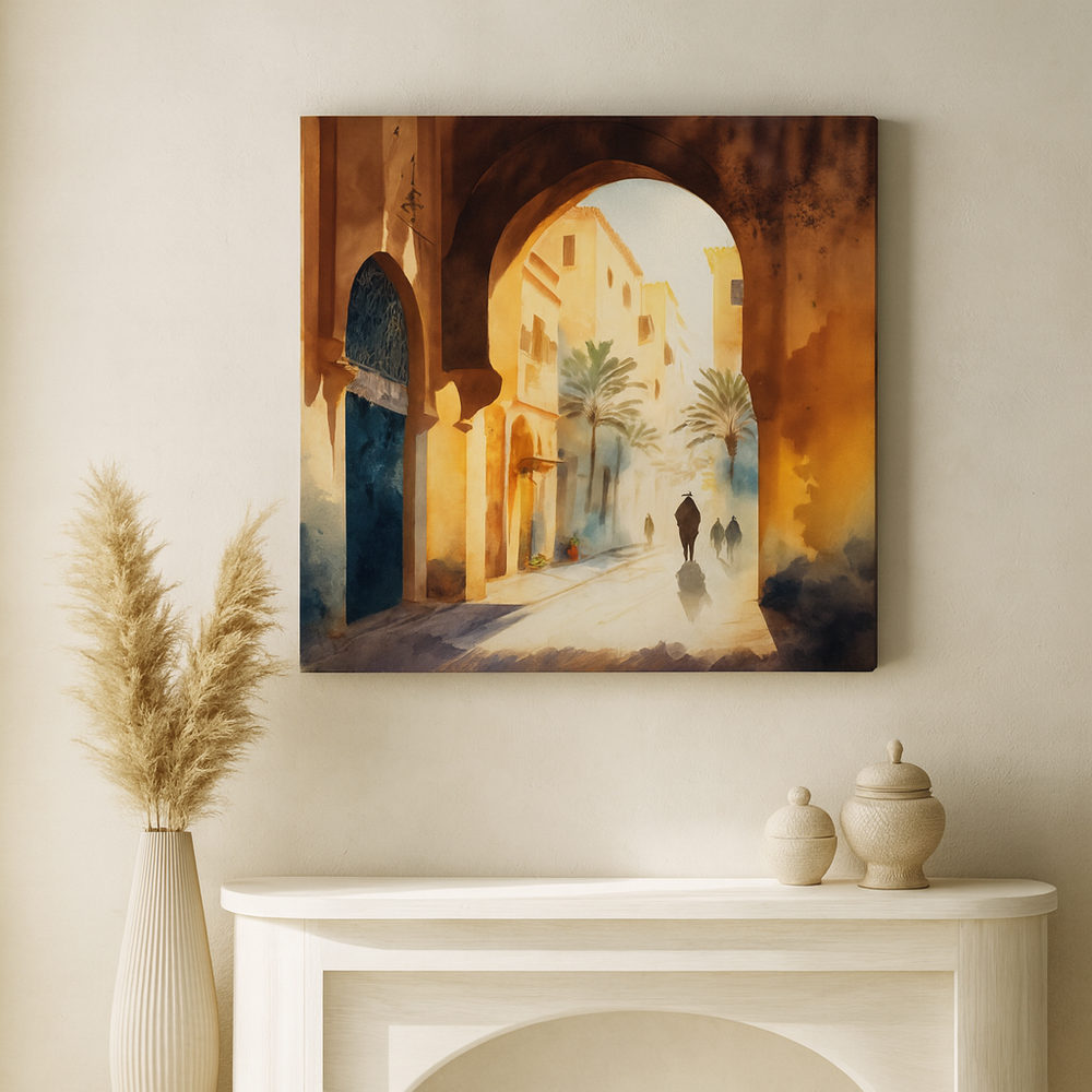 Aube dans la Médina
